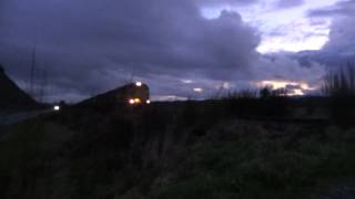 Kiwi rail coal train Greymouth to Reefton line [upl. by Onailime]