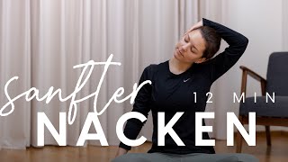 Sanfter Nacken  Yoga im Sitzen  Nacken und Schultern dehnen  12 Min [upl. by Jori]