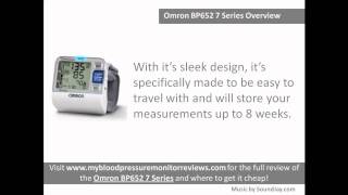 Omron BP652 7 Series Review  Wrist Blood Pressure Monitor [upl. by Bathulda]