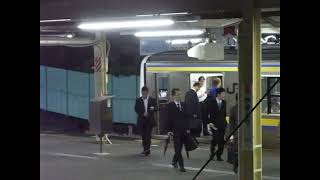 【東金行き】JR鎌取駅1番線発車風景（発車メロディー）【房総型放送】 [upl. by Hareehat]