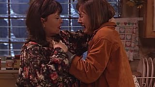 Roseanne 1993  Rosanne Confronts Jackie About Domestic Violence [upl. by Samford]