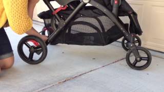 Contours Options Elite Tandem Stroller Review [upl. by Ahsinnor]