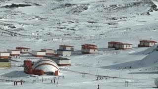 In Antarctica a town that thrives despite the shivers [upl. by Hcirdla644]