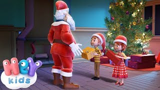 The Santa Claus Song for kids 🎅 Christmas Songs for children  HeyKids [upl. by Shanan]