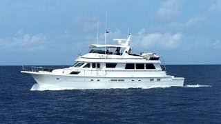 SOLD  74 HATTERAS 1989 CPMY SOLD [upl. by Templa]