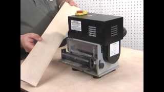 Demonstration of MicroLux 83507 Drum Thickness Sander [upl. by Normak421]