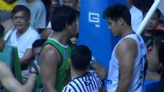 Joseph Gabayni and Tonton Bringas Heated Moments  Zamboanga vs Abra MPBL 2024 [upl. by Aurelius]