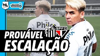 BOLETIM SANTÁSTICO PROVÁVEL TIME CONTRA O SÃO PAULO  LISCA FAZ TESTES NO ATAQUE [upl. by Kiker135]