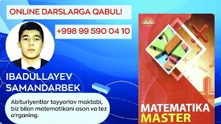 Master matematika kursi 93dars 2942…2980 misollar [upl. by Torosian323]