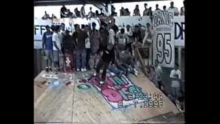 Radlands Geoff Rowley Salman Agah and Tom Knox 1995 Skateboarding World Championships [upl. by Eenoj]