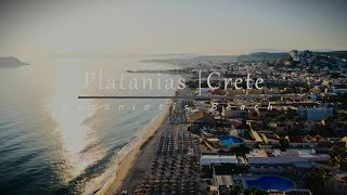 Geraniotis Beach Hotel  Platanias  Kreta  Grecja I Crete  GreeceDrone 4K 2023 [upl. by Treb]