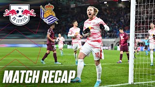 Das 22 bei RB Leipzig vs Real Sociedad  EUROPA LEAGUE  Round Up [upl. by Dewees]