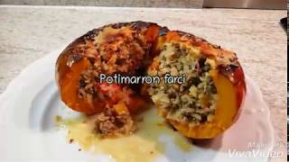 Recette Potimarron farci [upl. by Amocat923]