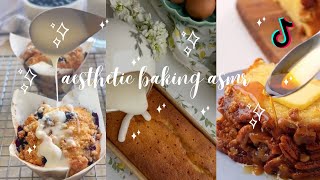 7 minutes of cozyrelaxing baking ASMR  no talking tiktok compilation  Aesthetic Finds [upl. by Kimberlyn]