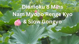 Daimoku 8 Mins amp Slow Gongyo Chanting Nam Myoho Renge Kyo Nichiren Daishonin Buddhism 誦 妙法蓮華經 勤行 法华经 [upl. by Celtic952]