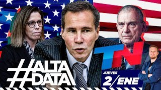 Nisman mentiras descubiertas y la Operación Stiuso  AltaData todo lo que pasa en un toque [upl. by Nahsaj]