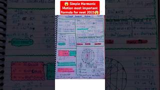 😱simpleHarmonicMotion class11formula puppy points physics neetjeeshortsAayudh sirytvideoes❤️ [upl. by Haimrej247]