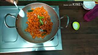 Carrot poriyal in Tamil [upl. by Benedetto]