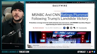 MSNBC amp CNN Are DEAD Ratings Collapse David Pakman Says TRUMPERS Are Coming To DESTROY HIM [upl. by Ahsaf419]