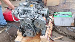 Yanmar 2GM20F Marine Diesel Engine [upl. by Rubma613]