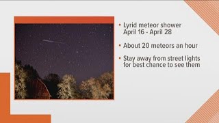 Lyrid meteor shower starts tomorrow [upl. by Naesad]