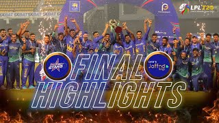 Colombo Stars vs Jaffna Kings  Final  Full Match Highlights  LPL 2022 [upl. by Fish]