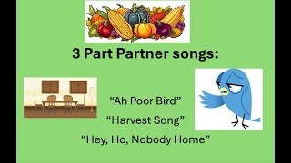 3 Partner Songs [upl. by Nugesulo]