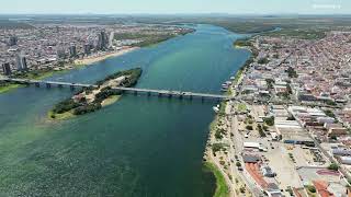 PETROLINA JUAZEIRO R SÃO FRANCISCO com drone [upl. by Alyosha]