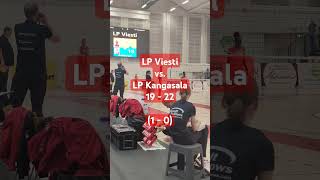 LP Viesti vs LP Kangasala 19  22 volleyball sports volleyballworld [upl. by Siletotsira112]