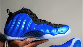 Nike Air Foamposite One “Royal” [upl. by Aicertap]