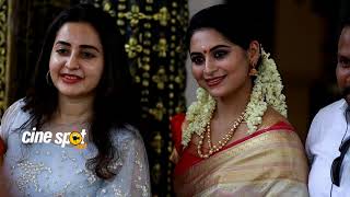 Actress Bhama at Vishnu Priya marriage [upl. by Hanah270]