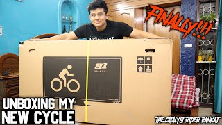 Unboxing My New Cycle  Ninety One Panther 275t  The Best Cycle Under ₹20000 In India [upl. by Atnima]