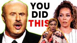 Dr Phil REMINDS The View Host Sunny Hostin What She Voted For Nobody Expected This [upl. by Els]