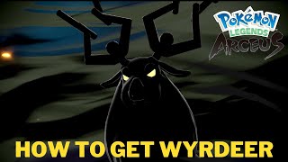 How to get Wyrdeer  Pokemon Arceus [upl. by Netsirk]