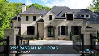 Buckhead Luxury Home  3995 Randall Mill Rd Atlanta GA USA 🇺🇸  Luxury Real Estate [upl. by Kirk498]