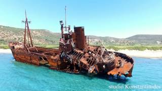 Dimitrios shipwreck Gythion Greece [upl. by Saxena]