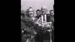 Marilyn Monroe  RARE rehearsal Record with photos and footage at Ebbets Field 1957 shorts movie [upl. by Ihpen]