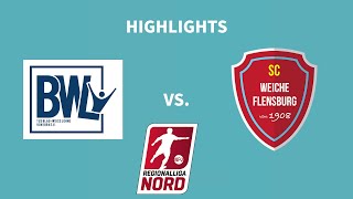 11 Spieltag Regionalliga Nord 2425  TuS BlauWeiß Lohne  SC Weiche Flensburg 08  Highlights [upl. by Ardis]