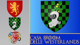 Gli Araldi di Westeros Il Leone e la Ginestra Casa Broom delle Westerlands [upl. by Kilbride]