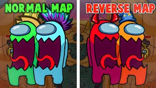 Among Us  Normal Fungle Map VS Reverse Fungle Map  Which is the Best [upl. by Enyar746]