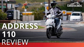 2020 Suzuki Address 110 Review  bikesales [upl. by Renata419]