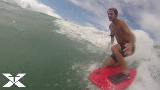 How To Bodyboard  Catching Waves [upl. by Kanter943]