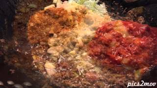 Recept quotChili Con Carnequot groep O project Cowboys amp Indianen april 2015 [upl. by Akirdnuhs288]