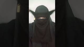 Saudi Arab niqab style how to wear Georgette Hijab with saudi Arab hiqab scarf muslimattire [upl. by Sutsuj]