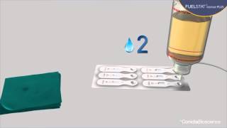 FUELSTAT resinae PLUS Aviation fuel test instructional animation Conidia Bioscience Ltd [upl. by Cheke]