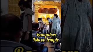 Bangalore Iskcon templeIskcon temple RadhaKrishan templeYoutube ShortTrending VideoViral Video [upl. by Namron]