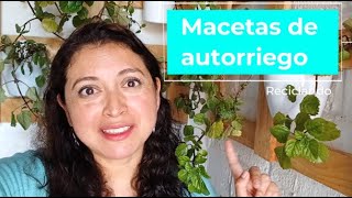 Macetas de autorriego elabora tus propias macetas con materiales reciclados [upl. by Urdna]