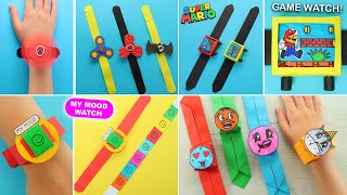 4 BEST IDEAS FOR ORIGAMI PAPER WATCH EASY PAPER CRAFT IDEAS School Craft Idea DIY Origami Craft [upl. by Novia758]