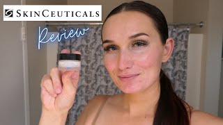 Skinceuticals AGE eye complex cream amp hormonal acne update new products for dry skin [upl. by Hewes]