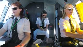 Aer Lingus Cockpit Video  Dublin to Los Angeles  Inaugural LAX Flight [upl. by Patrica100]